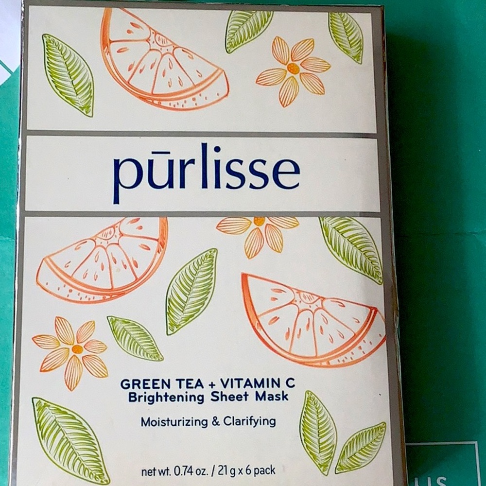 Purlisse Green Tea + Vitamin C Sheet Mask